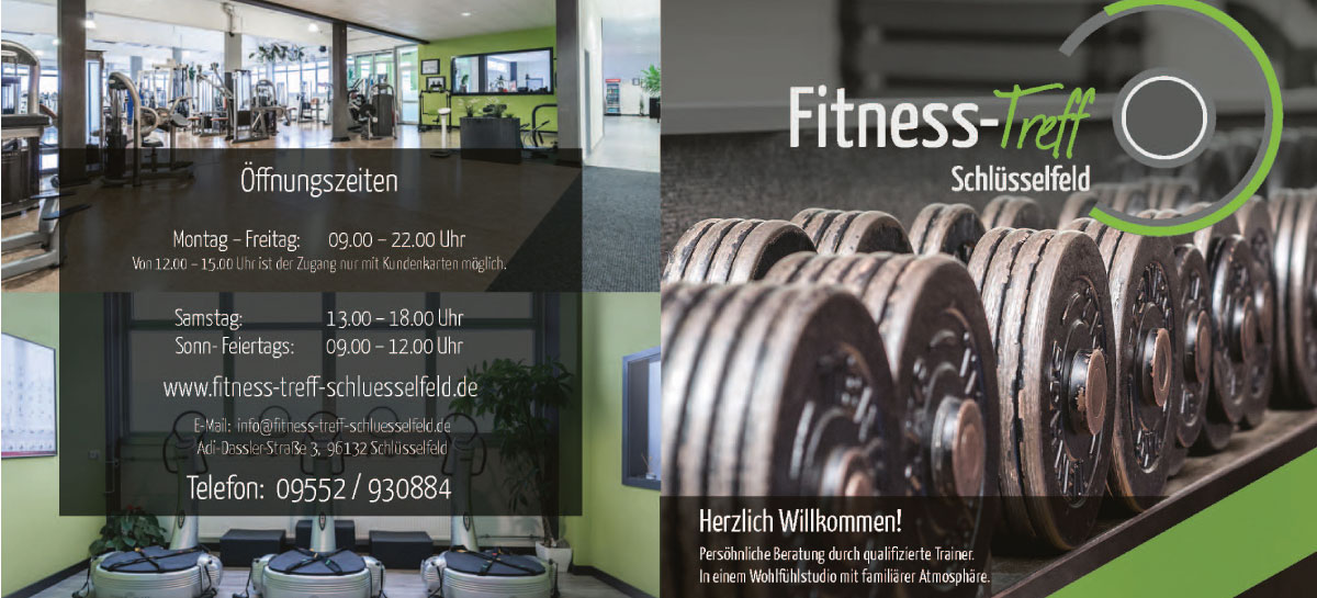 Fitness treff Image broschüre